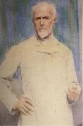 Fernand Khnopff Self-Portrait painting